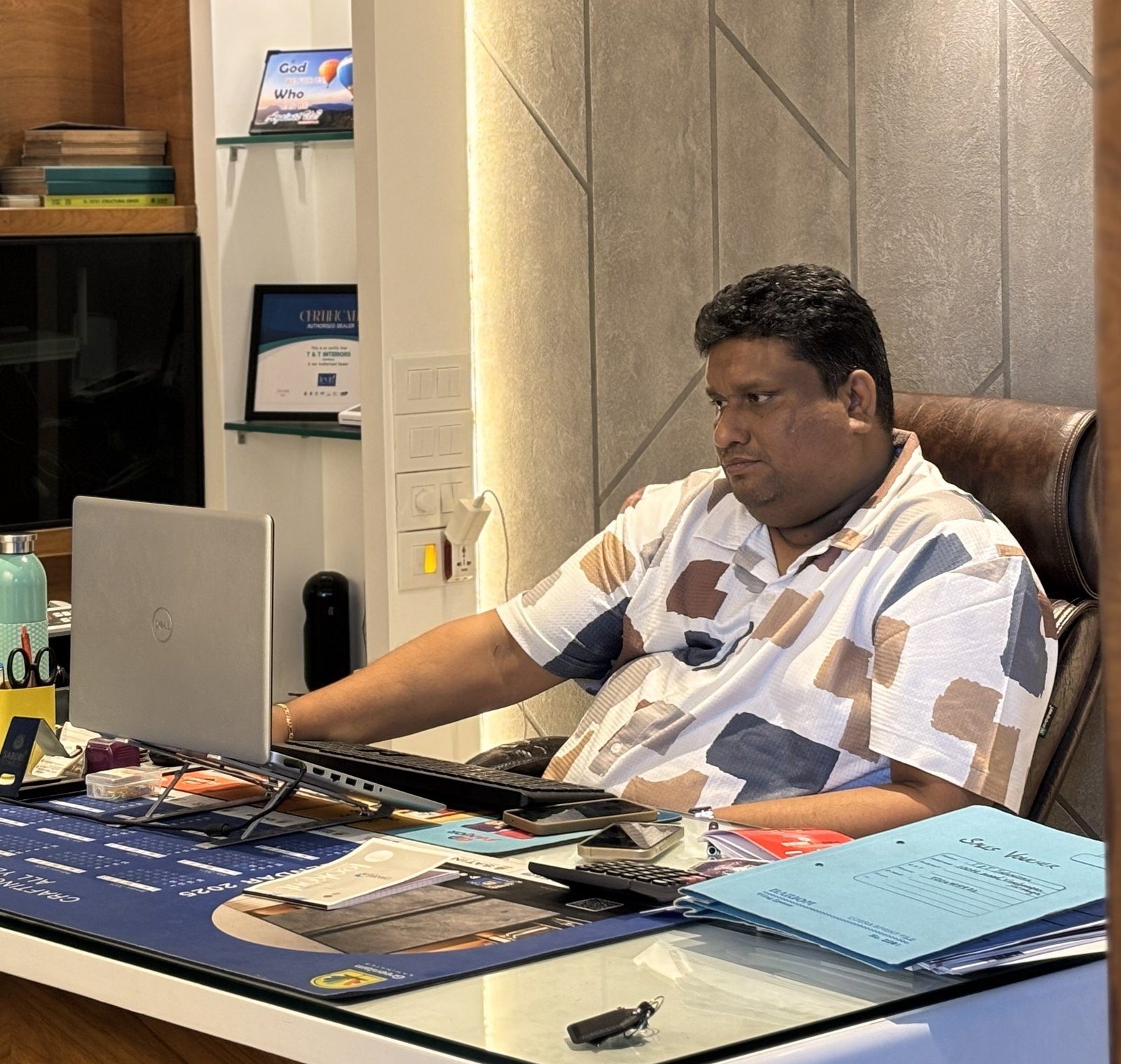 owner interior design company in shimoga