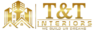 t&t interior company logo