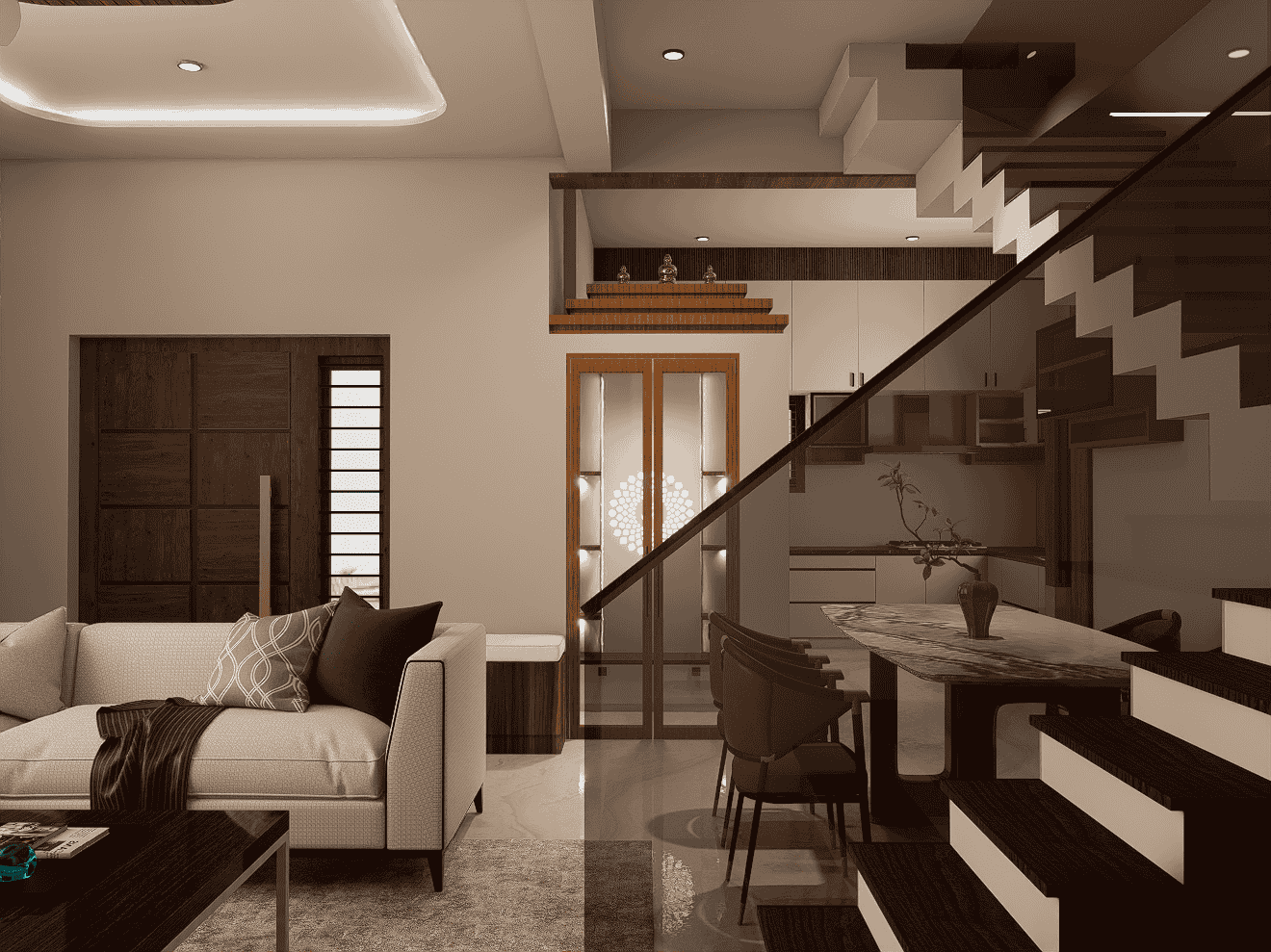 staircase interiors in shimogas